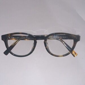 Warby Parker percey striped sassafras